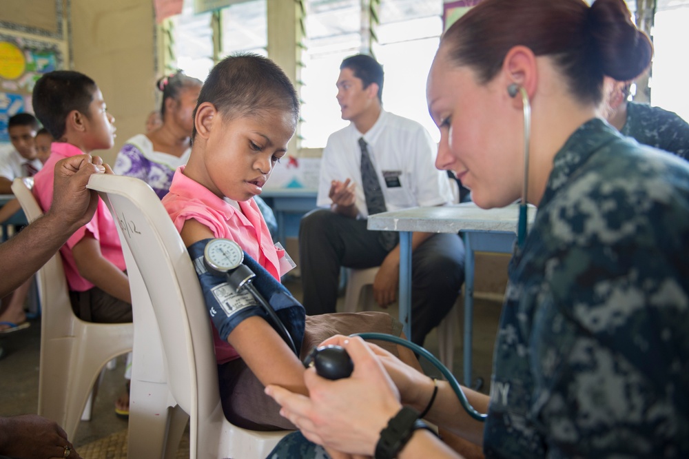 Pacific Partnership health fair