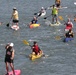 Kayak for the Warriors race makes a splash