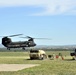 US Air Force Academy: Forward area refueling point of Echo Company for Chinook and Black Hawk helicopters
