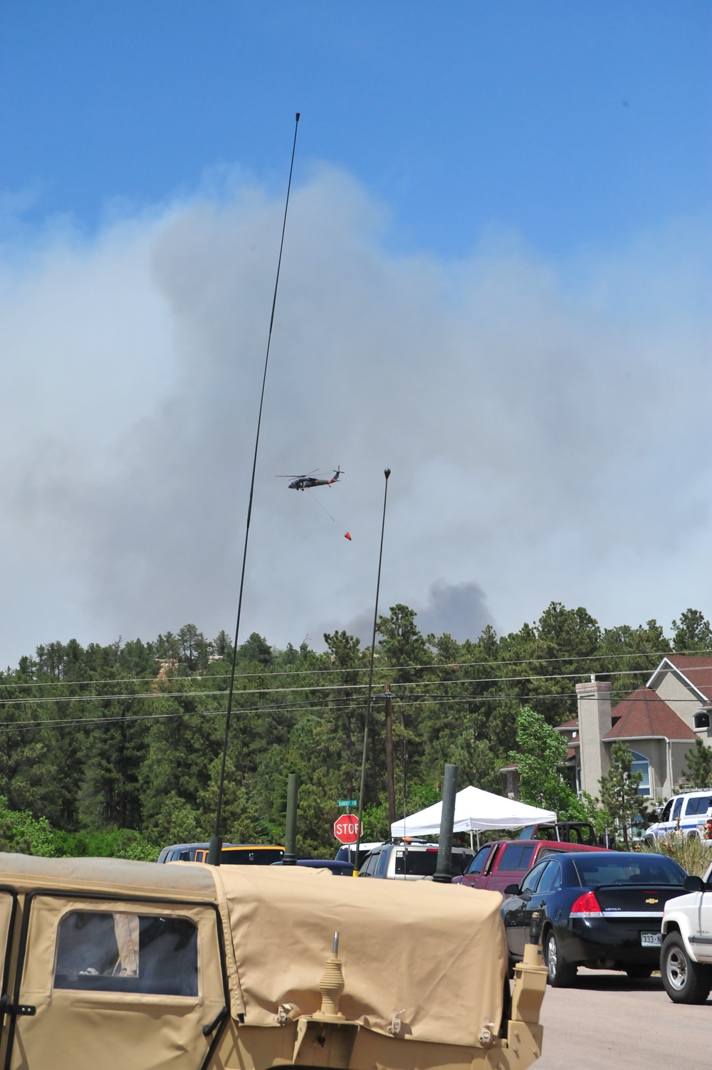 Black Forest fire