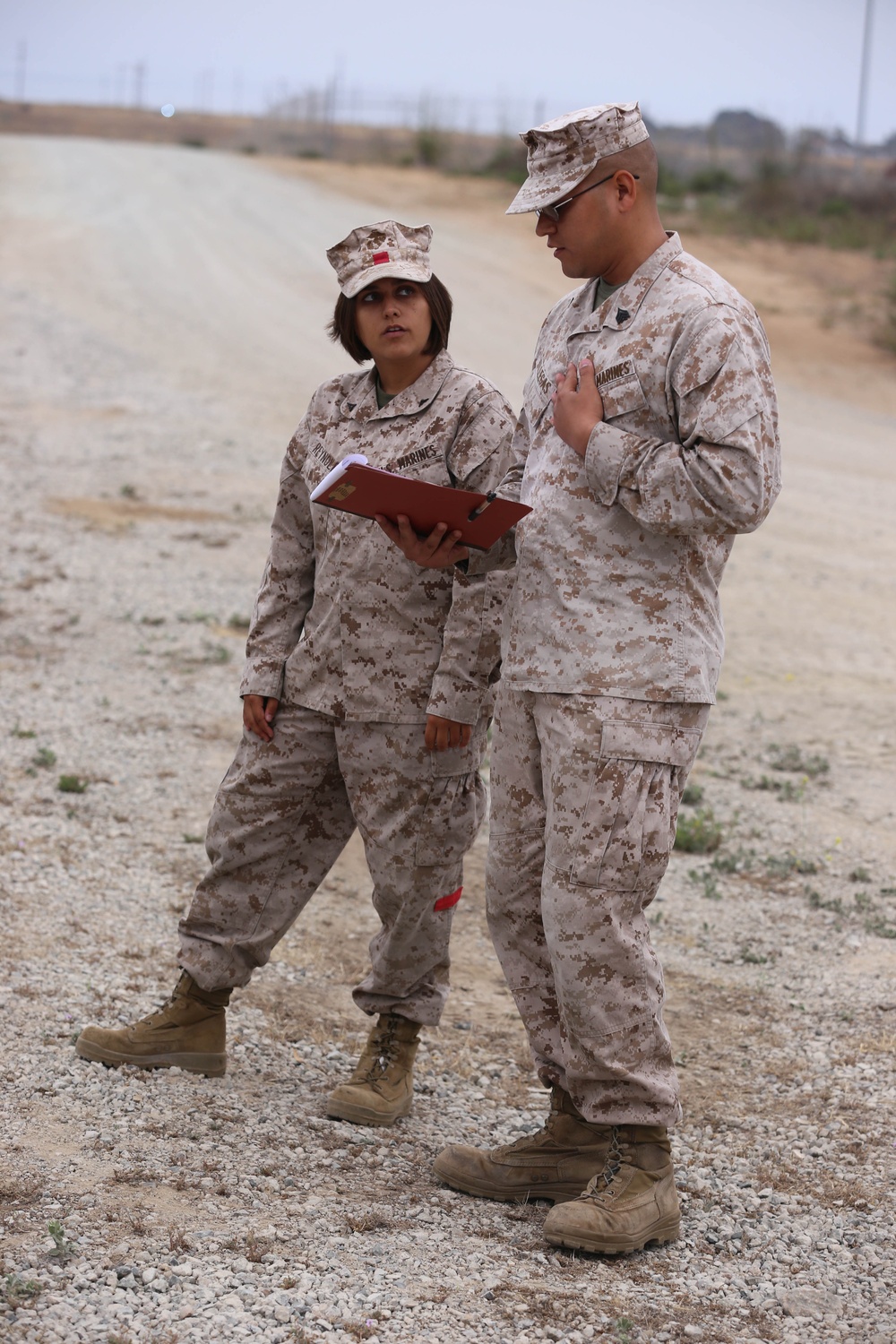 Japanese Ground Self-Defense Force participates in patrolling exercise on Camp Pendleton