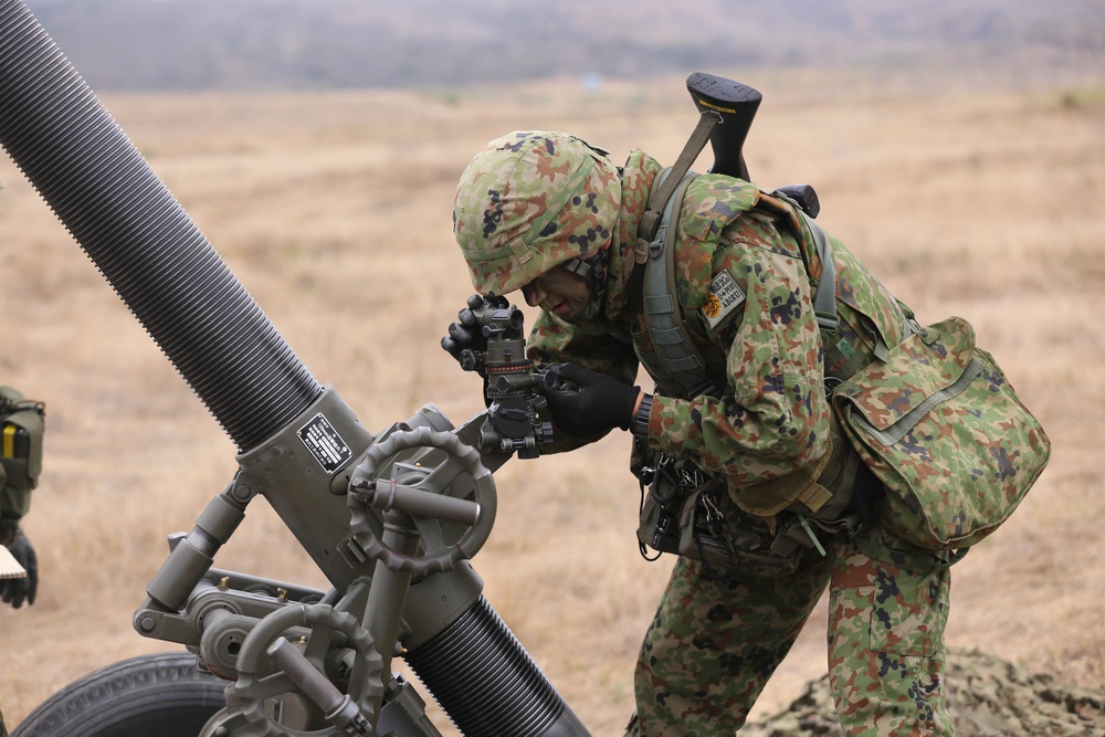 Japanese Ground Self-Defense Force participates in patrolling exercise on Camp Pendleton