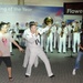 USS Blue Ridge sailors performs in Singapore