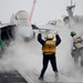 USS Carl Vinson flight deck action