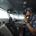 USS Nimitz sailor at work