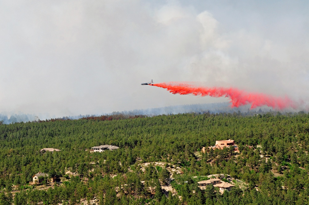 Black Forest firefighting mission