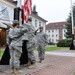 21st TSC soldiers honor US, German flags