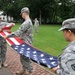 21st TSC soldiers honor US, German flags