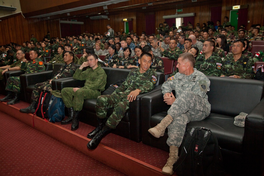 Medical symposium focuses on interoperability of multinational forces