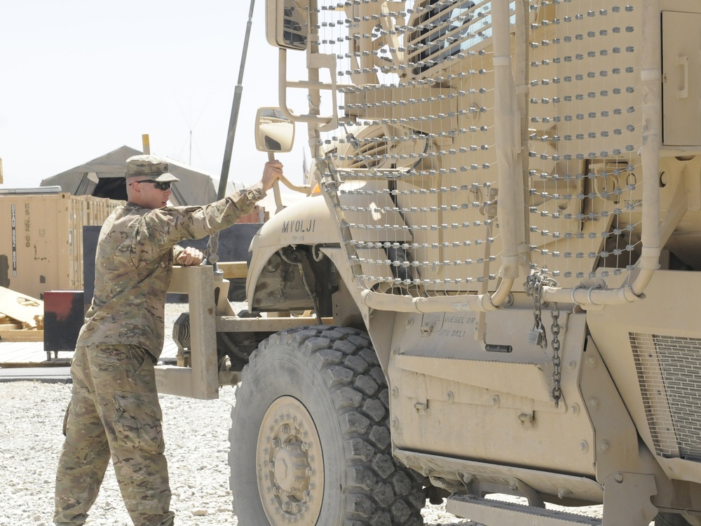 703rd Brigade Support Battalion stays equipped and ready