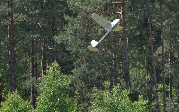 Royal Netherlands Army RAVEN unmanned aerial vehicle training