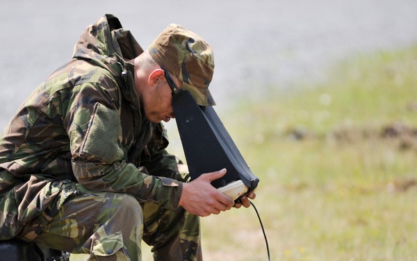 Royal Netherlands Army RAVEN unmanned aerial vehicle training