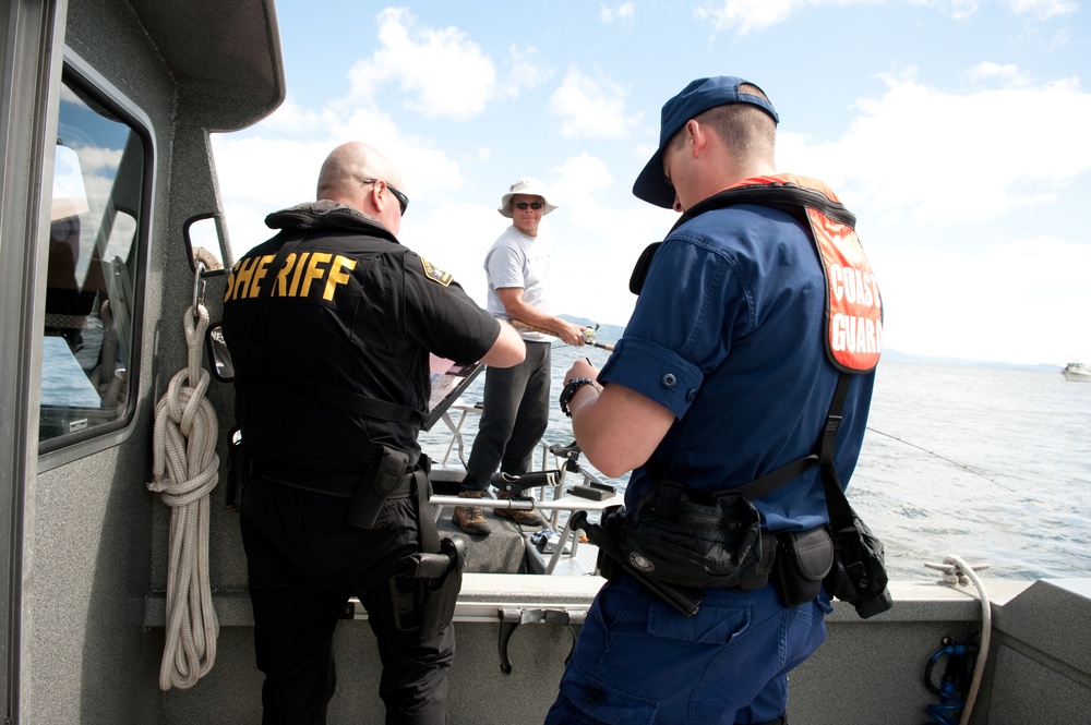 Coast Guard, sheriff's office work hand-in-hand