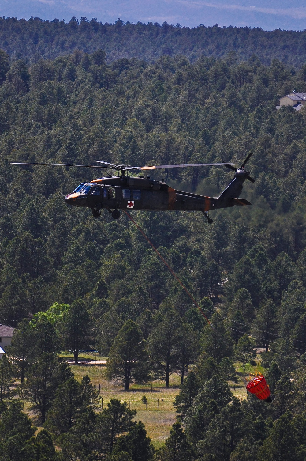 Black Forest wildfire