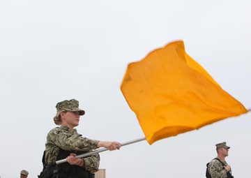 Maritime Prepositioning Force ships prepare for Dawn Blitz 2013