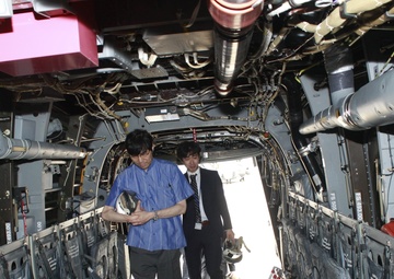Japan officials visit Futenma