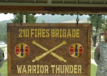 US soldiers assist locals with fire