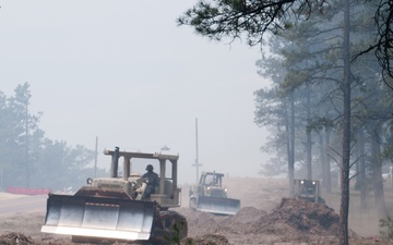52nd Engineers bring heavy equipment to Black Forest fire