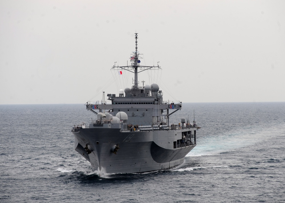 USS Blue Ridge operations