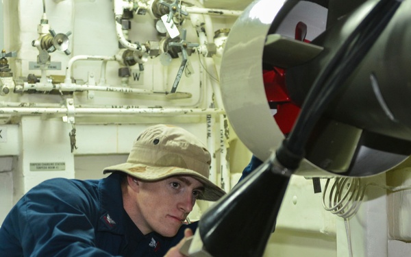 USS Monterey operations