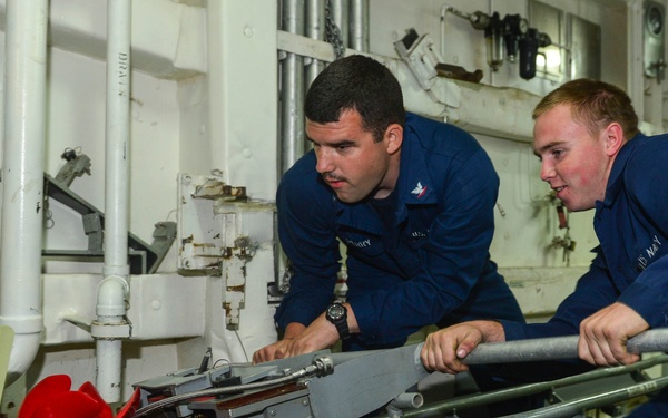 USS Monterey operations