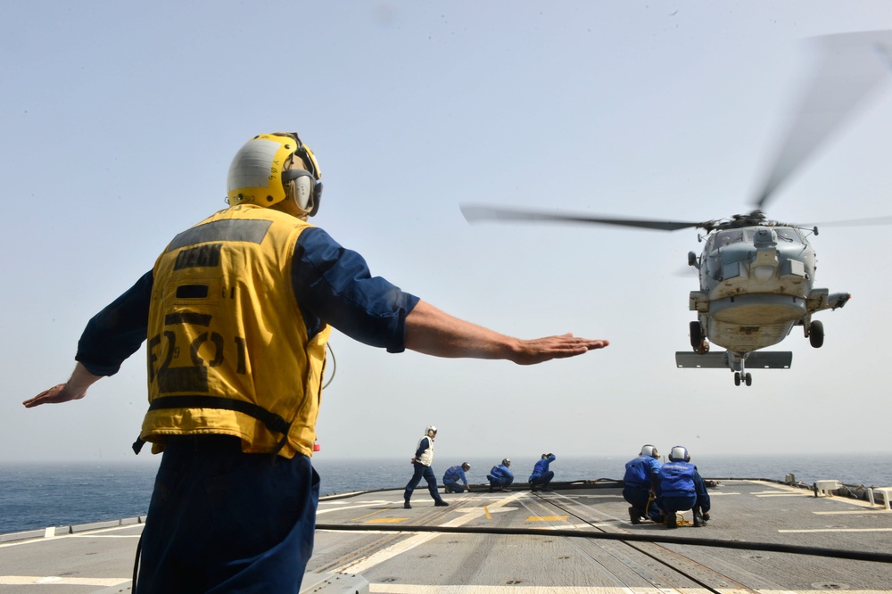 USS Monterey operations