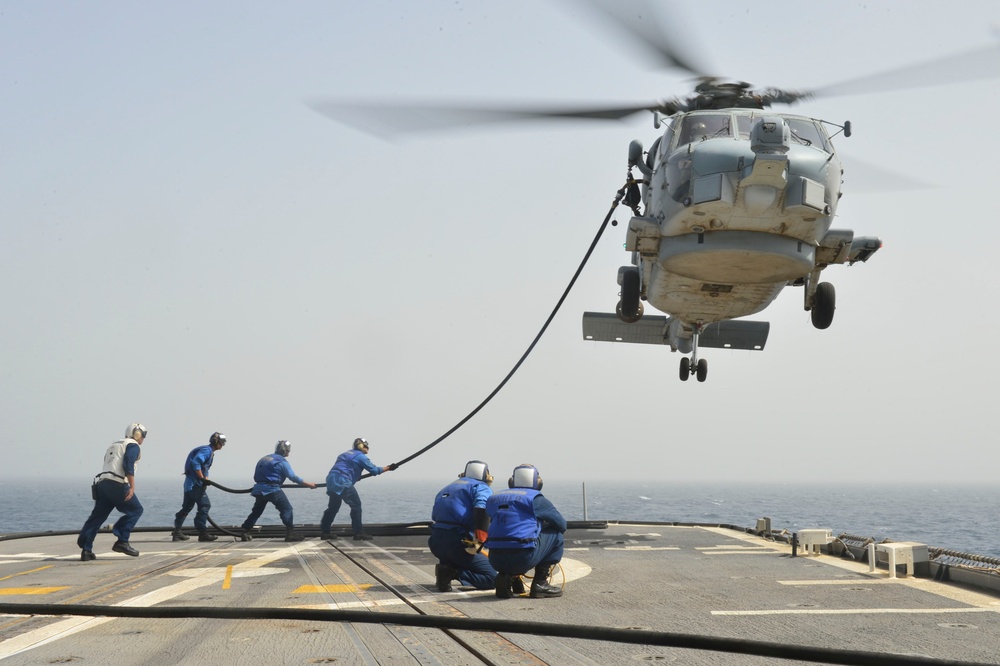 USS Monterey operations