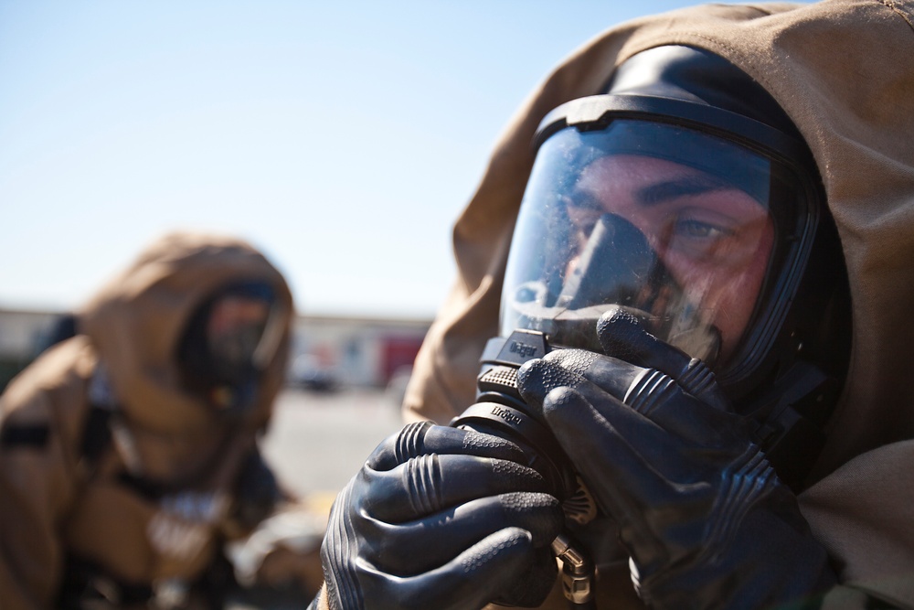 22nd MEU CBRN practices hazmat procedures