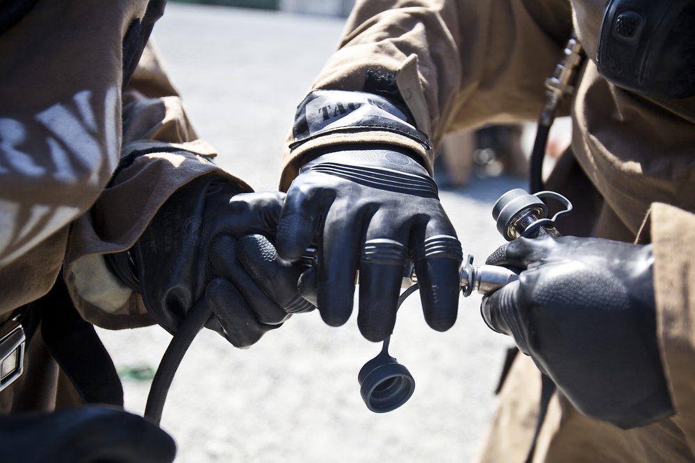 22nd MEU CBRN practices hazmat procedures