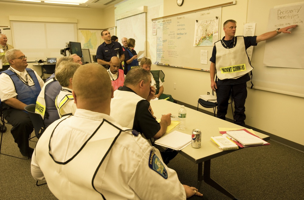 Coast Guard conducts area maritime training exercise in Bridgeport