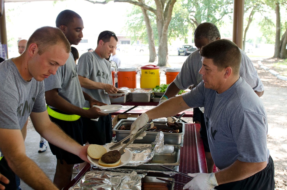 377th TSC celebrates the US Army birthday and Flag Day