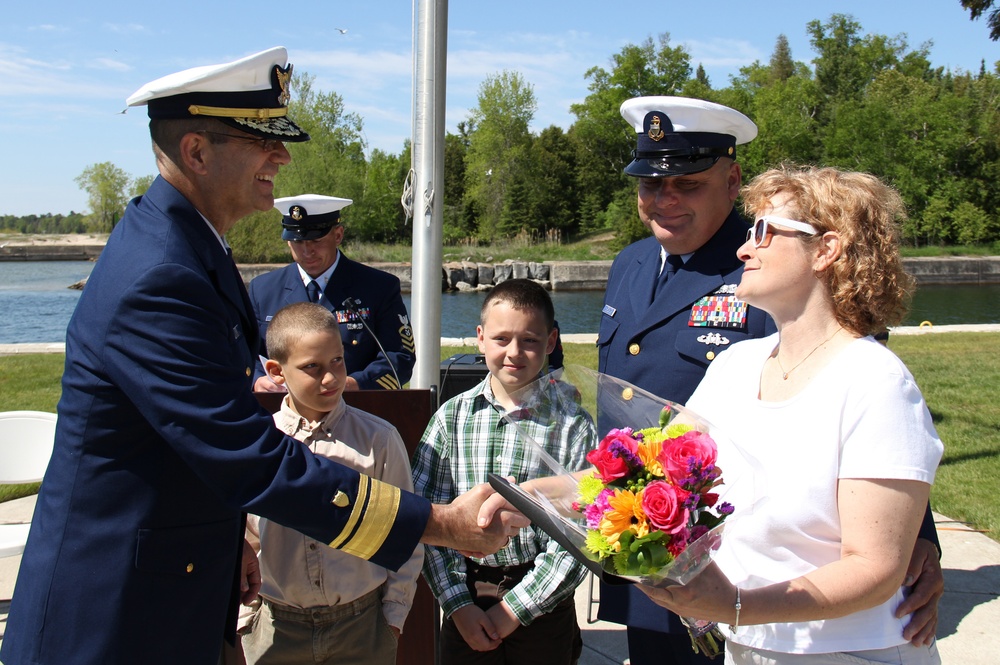 Chief Petty Officer Vander Putten retirement
