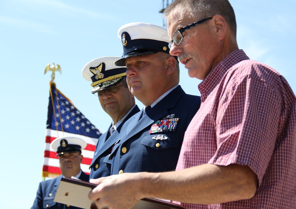 Chief Petty Officer Vander Putten retirement