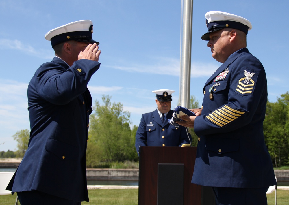 Chief Petty Officer Vander Putten retirement