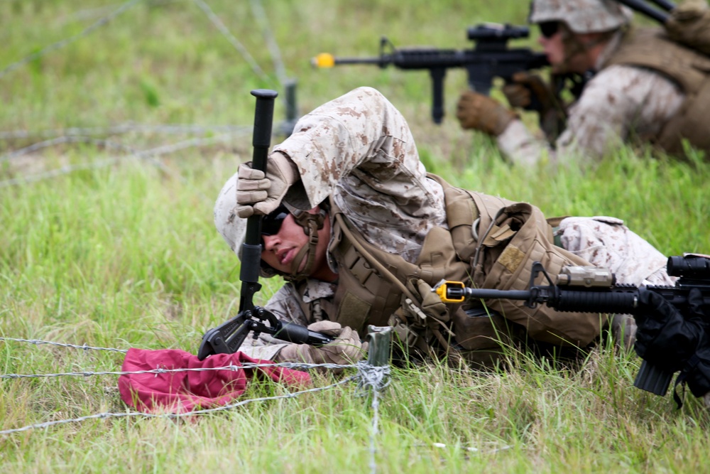 Combat engineers have a blast while training