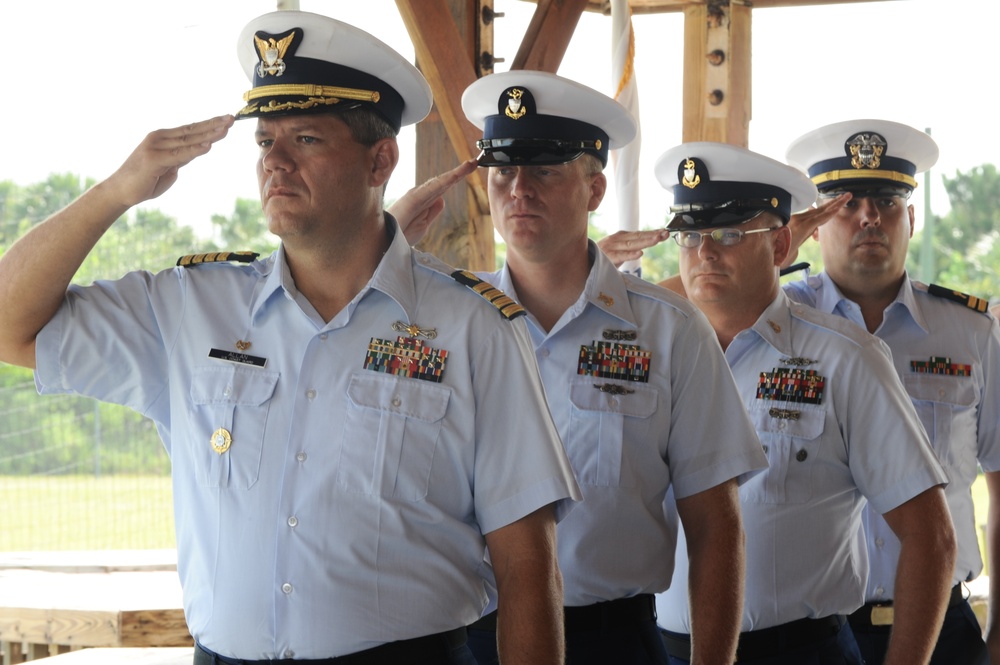 Station Ponce De Leon Inlet change of command ceremony