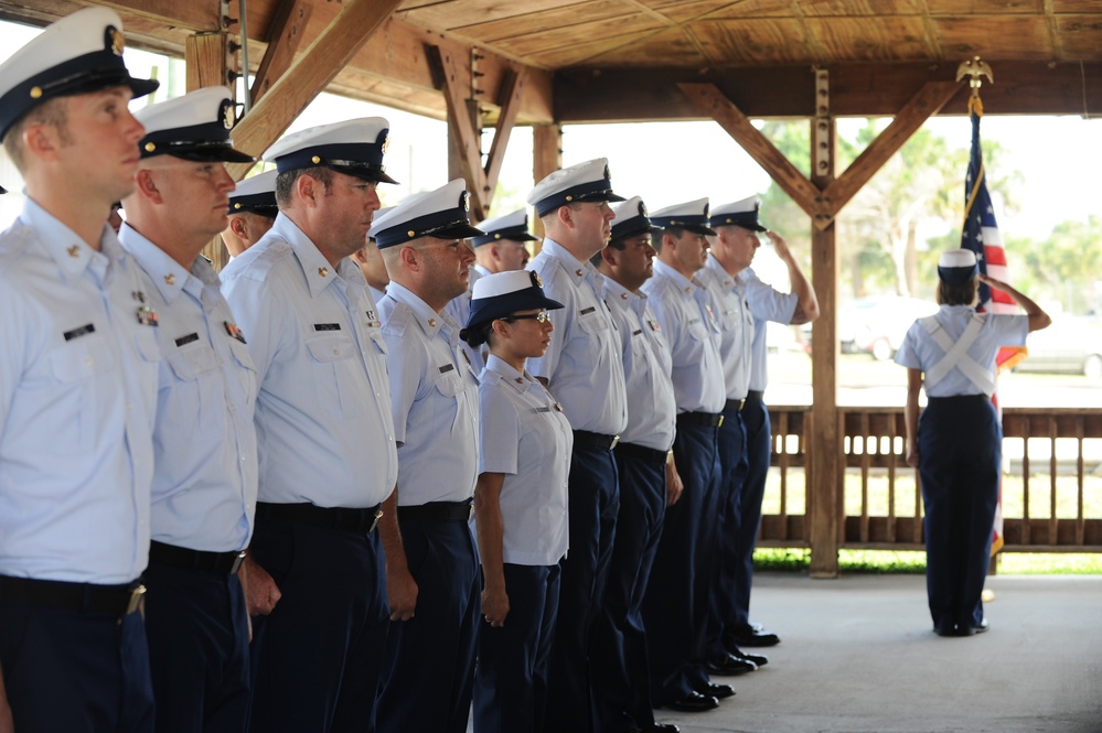 Station Ponce De Leon Inlet change of command ceremony