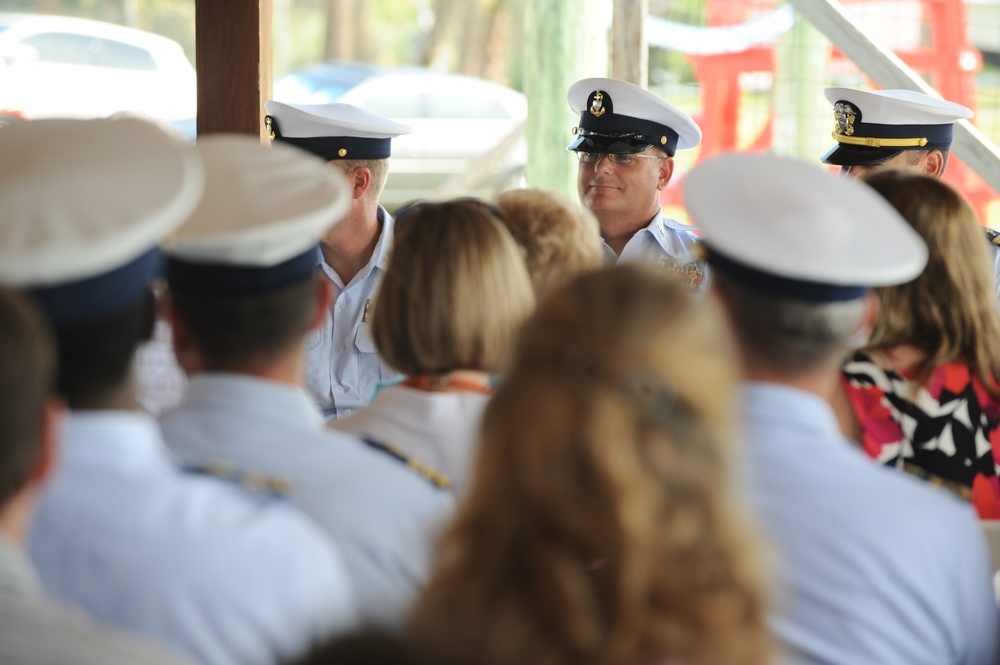 Station Ponce De Leon Inlet change of command ceremony