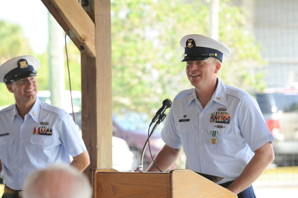 Station Ponce De Leon Inlet change of command