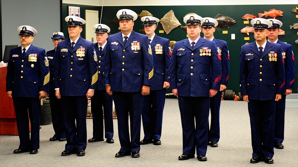 Coast Guard NPRFTC holds change of command ceremony