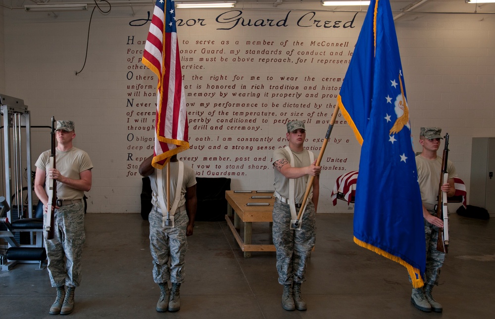 Honor Guard: perfect practice makes perfection