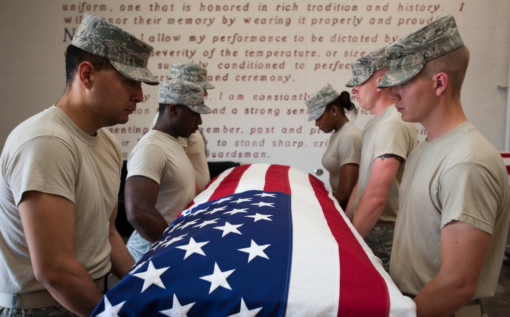 Honor Guard: perfect practice makes perfection