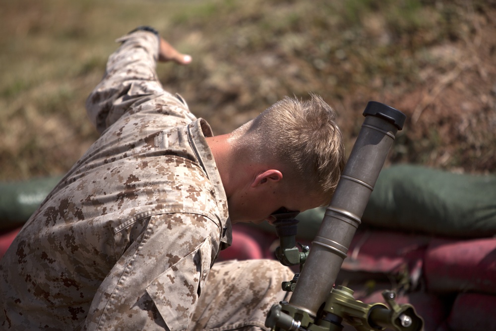 ‘Island Warriors’ mortarmen defeat, detonate during Island Viper live-fire training