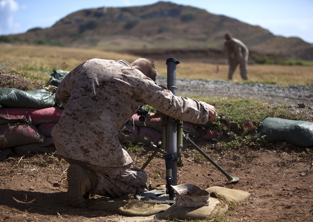 ‘Island Warriors’ mortarmen defeat, detonate during Island Viper live-fire training