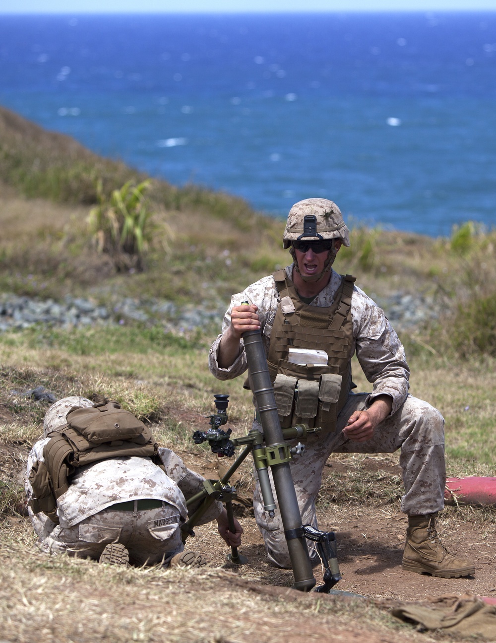 ‘Island Warriors’ mortarmen defeat, detonate during Island Viper live-fire training