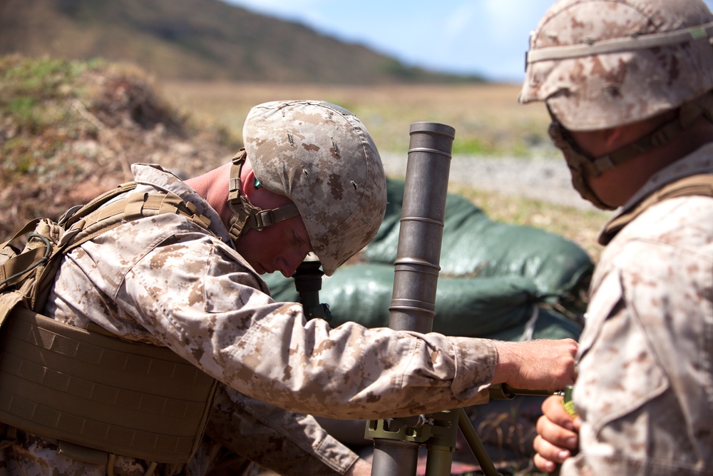 ‘Island Warriors’ mortarmen defeat, detonate during Island Viper live-fire training