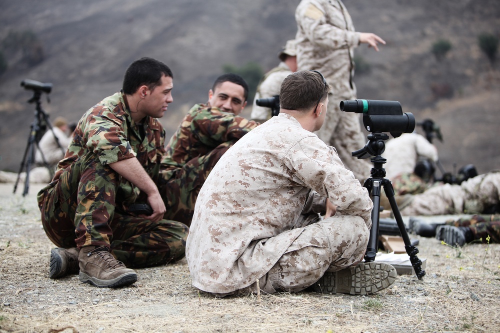 Dawn Blitz 2013 Sniper Range