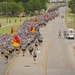 III Corps and Fort Hood soldiers conduct huge all-post esprit de corps run for Army's birthday