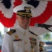 Cmdr. Timothy Brown departs Coast Guard Cutter Hollyhock