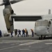 MV-22 Osprey on Japanese destroyer